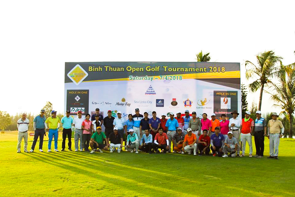 Thank you letter from Sea Links golf & country club - Binh Thuan open golf tournament 2018.